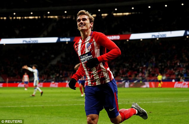 griezmann ghi 4 ban atletico chi con kem barcelona 4 diem