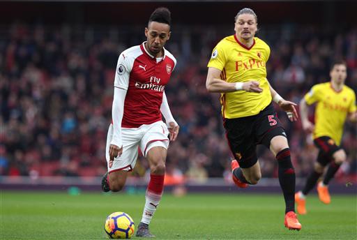 arsenal 3 0 watford aubameyang mkhitaryan thang hoa tro lai