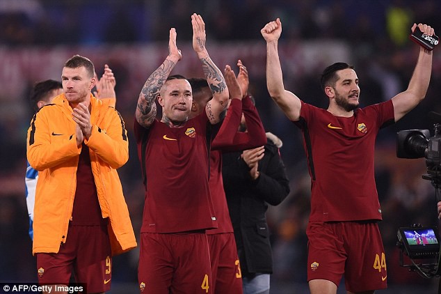 nguoi cu cua man city dua as roma vao tu ket champions league