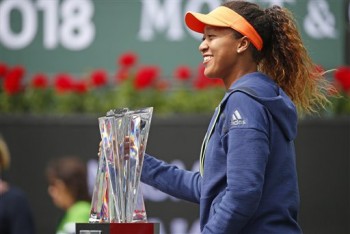 Indian Wells: Tay vợt 20 tuổi người Nhật Bản giành ngôi vô địch