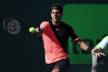 Đả bại Nishikori, Del Potro vững bước ở Miami Open