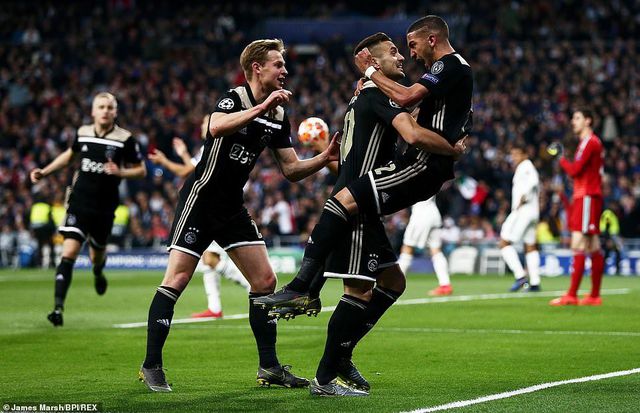 real madrid 1 4 ajax tham hoa tai bernabeu