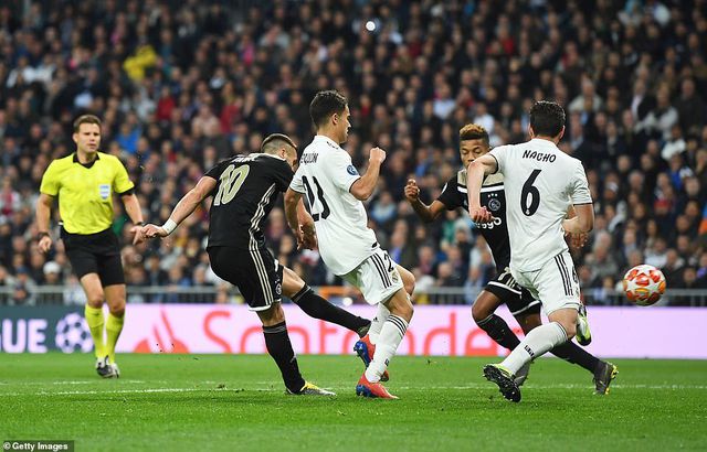 real madrid 1 4 ajax tham hoa tai bernabeu