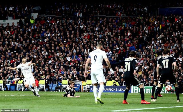 real madrid 1 4 ajax tham hoa tai bernabeu