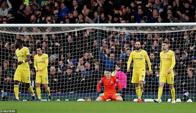 everton 2 0 chelsea that vong cho the blues