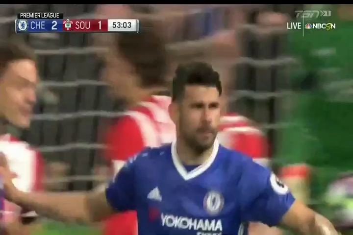 costa lap cu dup chelsea thang dam truoc southampton