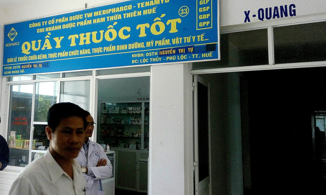 quay thuoc cua medipharco tenamyd bi dinh chi vi ban thuoc het han