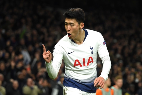 son heung min toa sang tottenham ha dep man city