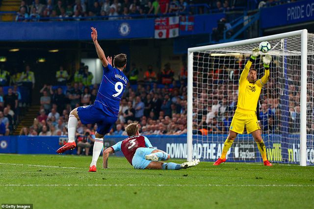 chelsea 2 2 burnley 24 phut dau tien soi dong