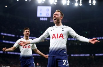 Tottenham bứt phá ở vị trí top 3 Premier League