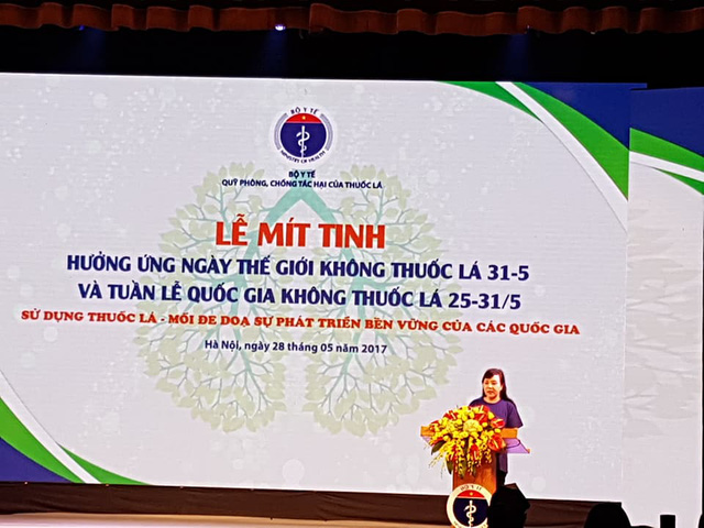 bo truong bo y te keu goi nguoi dan noi khong voi thuoc la 32961