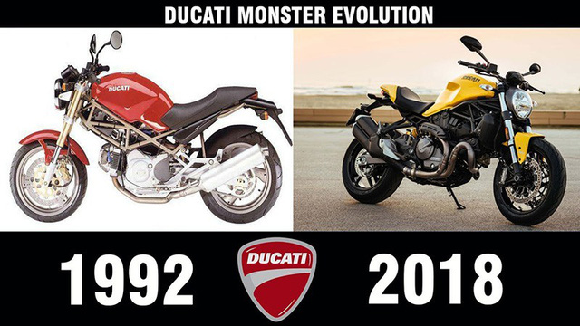 ducati ra mat monster 821 phien ban nang cap