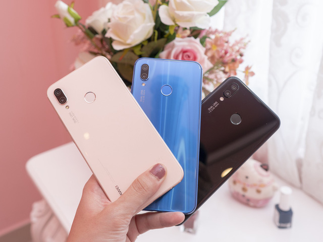 huawei nova 3e chiec smartphone tam trung sang gia