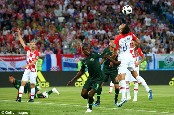 croatia 2 0 nigeria modric lap cong