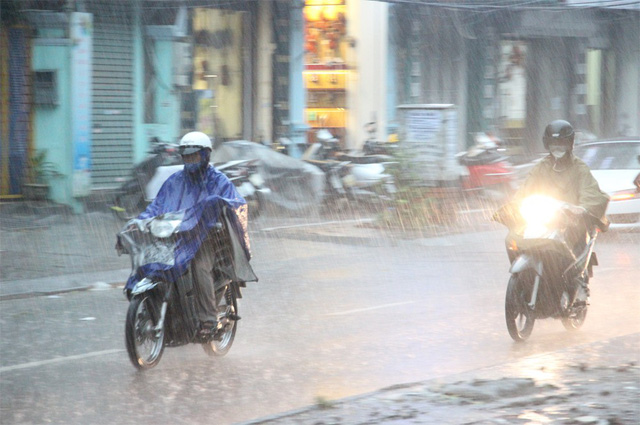 Bắc Bộ mưa giông, vùng núi có nơi mưa rất to