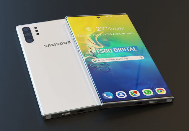 lo hinh anh dep nhu mo cua galaxy note 10 pro