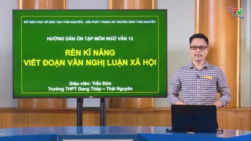 Ôn tập chương trình phổ thông môn Văn học lớp 12: Rèn kỹ năng viết đoạn văn nghị luận xã hội