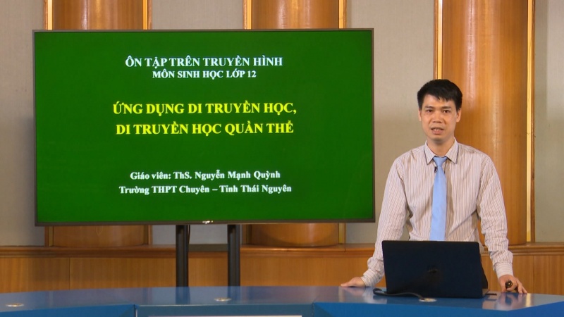 Ôn tập chương trình phổ thông môn Sinh học lớp 12: Ứng dụng di truyền học, di truyền học quần thể