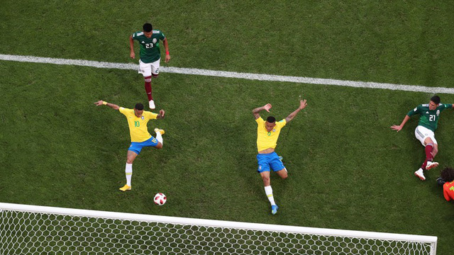 brazil 2 0 mexico dau an dac biet cua neymar