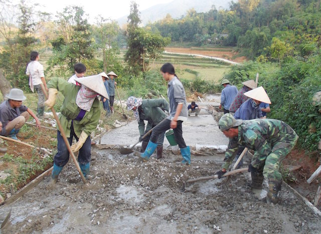 Nhiều thôn bản, ấp xây dựng nông thôn mới cực kì gian khó