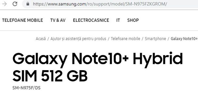 samsung vo tinh xac nhan su ton tai cua phien ban galaxy note10