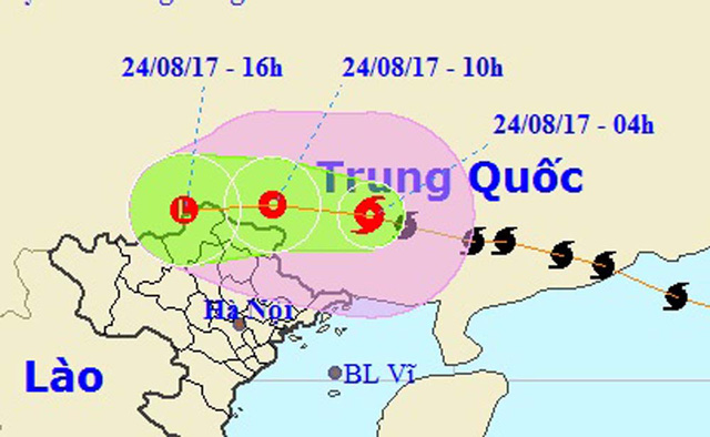 Ảnh hưởng bão số 6, miền Bắc tiếp tục mưa lớn