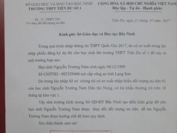 Thí sinh dân tộc đạt 28,75 điểm trượt đại học kêu cứu vì trường quên nhập đối tượng ưu tiên