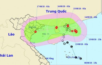 Áp thấp nhiệt đới khả năng mạnh thành bão, miền Bắc mưa to kéo dài