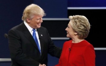 Tỷ lệ ủng hộ Clinton “nhảy vọt” sau lần đầu “so găng” với Trump?