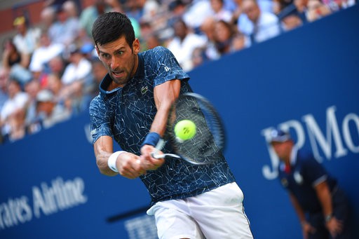 us open djokovic vao tu ket sharapova bi loai boi navarro