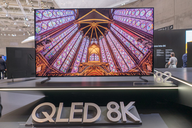 ngam mau tv qled 8k dau tien tich hop tri tue nhan tao