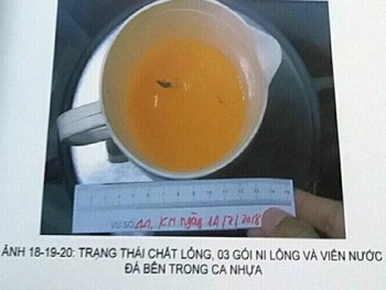 Truy bắt kẻ nghi bỏ ma túy vào ca nước thiếu úy uống tử vong