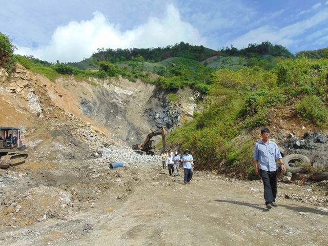 kho xu viec mang o nhiem tu dong bang len mien nui