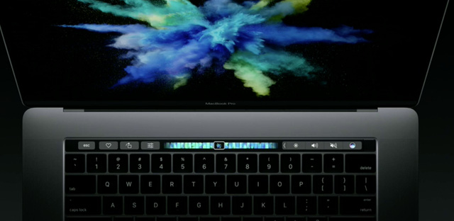 apple ra mat macbook pro 2016 voi thiet ke moi cung touch bar quotsieu nang lucquot