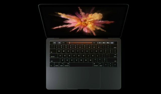 apple ra mat macbook pro 2016 voi thiet ke moi cung touch bar quotsieu nang lucquot