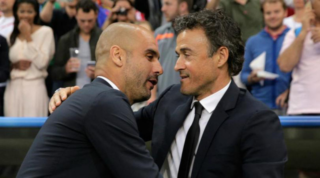 hlv guardiola ung ho enrique dan dat bayern munich