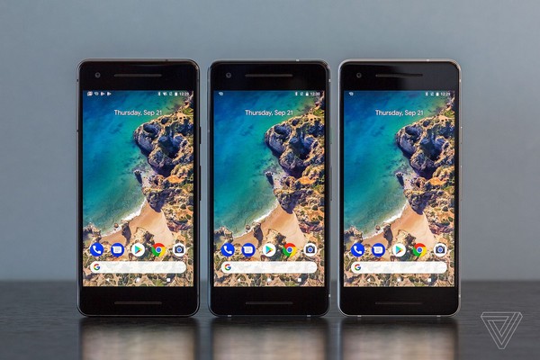 can canh bo doi smartphone cao cap pixel 2 vua ra mat cua google