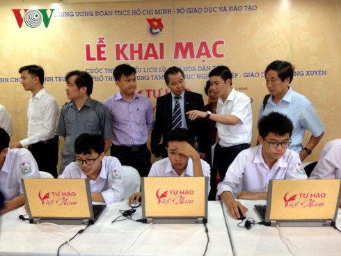 khai mac cuoc thi tim hieu lich su van hoa dan toc tu hao viet nam