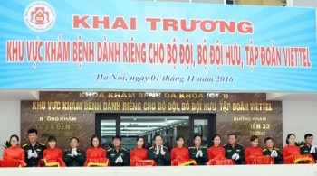 Bệnh viện Trung ương Quân đội 108 khai trương khu vực khám bệnh dành riêng cho bộ đội, bộ đội nghỉ hưu