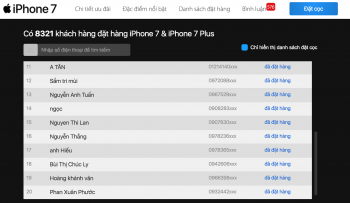 iPhone 7 và 7 Plus Jet Black chính hãng "cháy hàng" trước ngày lên kệ