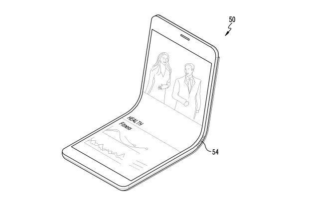 lo thiet ke smartphone uon cong cua samsung se ra mat nam sau