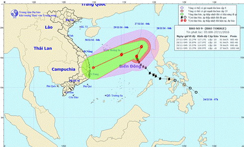 bao so 9 cach quan dao hoang sa 540km giat cap 11 12