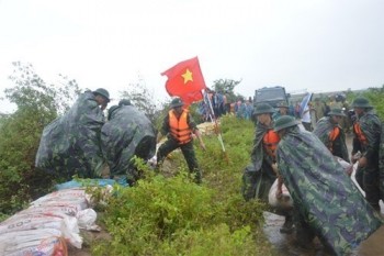 Bộ Tổng tham mưu gửi điện khẩn triển khai phòng, chống bão số 9