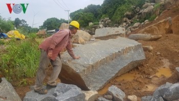 Chưa xử lý kiên quyết Công ty CP Hòn Tre khai thác đá trái phép
