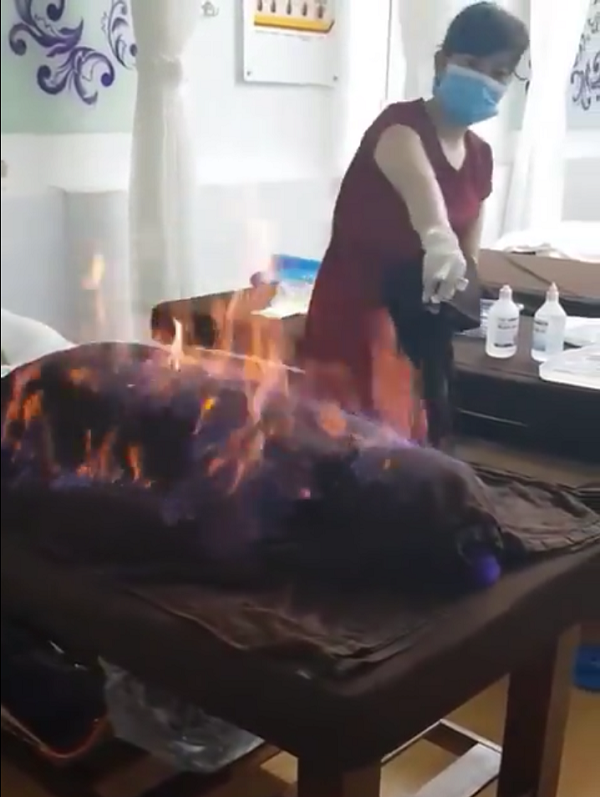 Sự thật về phương pháp hỏa liệu trị bệnh quảng cáo 'tràn' trên mạng su that ve phuong phap hoa lieu tri benh quang cao tran tren mang