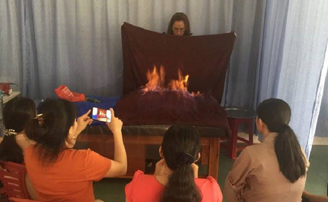 Sự thật về phương pháp hỏa liệu trị bệnh quảng cáo 'tràn' trên mạng su that ve phuong phap hoa lieu tri benh quang cao tran tren mang