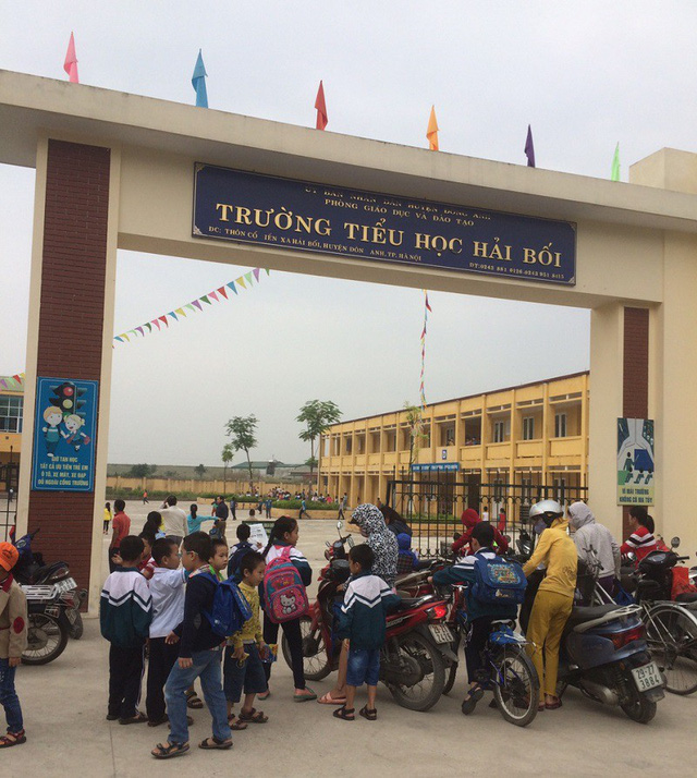 truong tieu hoc hai boi se tra lai tien xa hoi hoa cho phu huynh