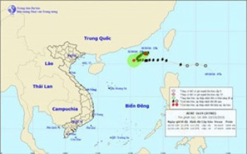 Áp thấp nhiệt đới sẽ gây mưa dông nhiều nơi