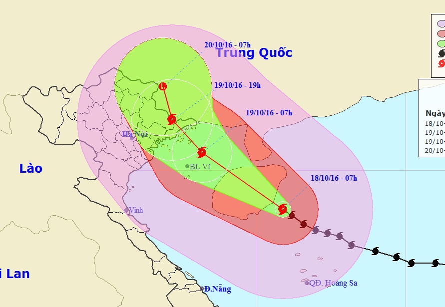 tin bao khan cap bao giat cap 16 cach quang ninh hai phong 470km