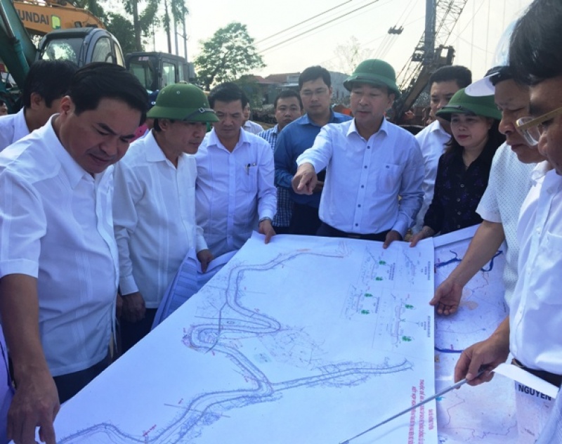 lanh dao tinh kiem tra tien do thuc hien cac du an trong diem tren dia ban thanh pho thai nguyen